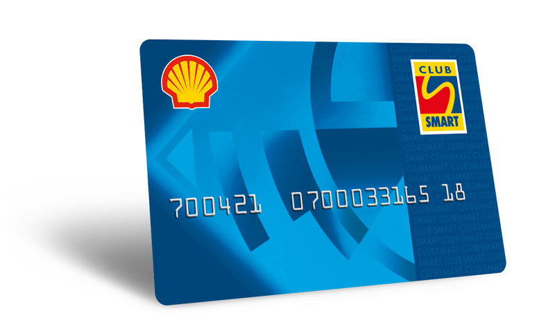 Tarjeta Shell Club Smart